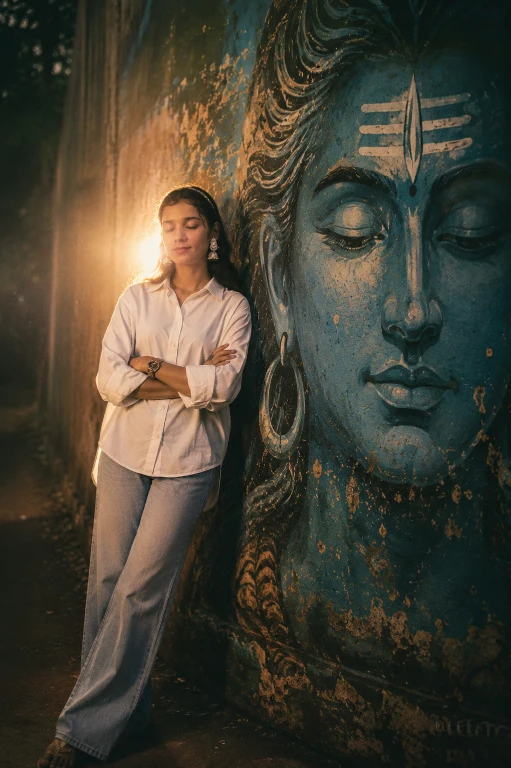 Lord Shiva Cinematic Portrait AI Prompt | HG Promts