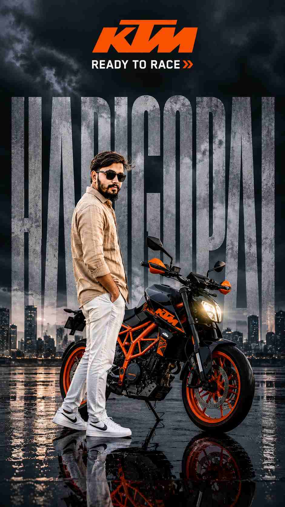 KTM Ready To Race Poster Prompt