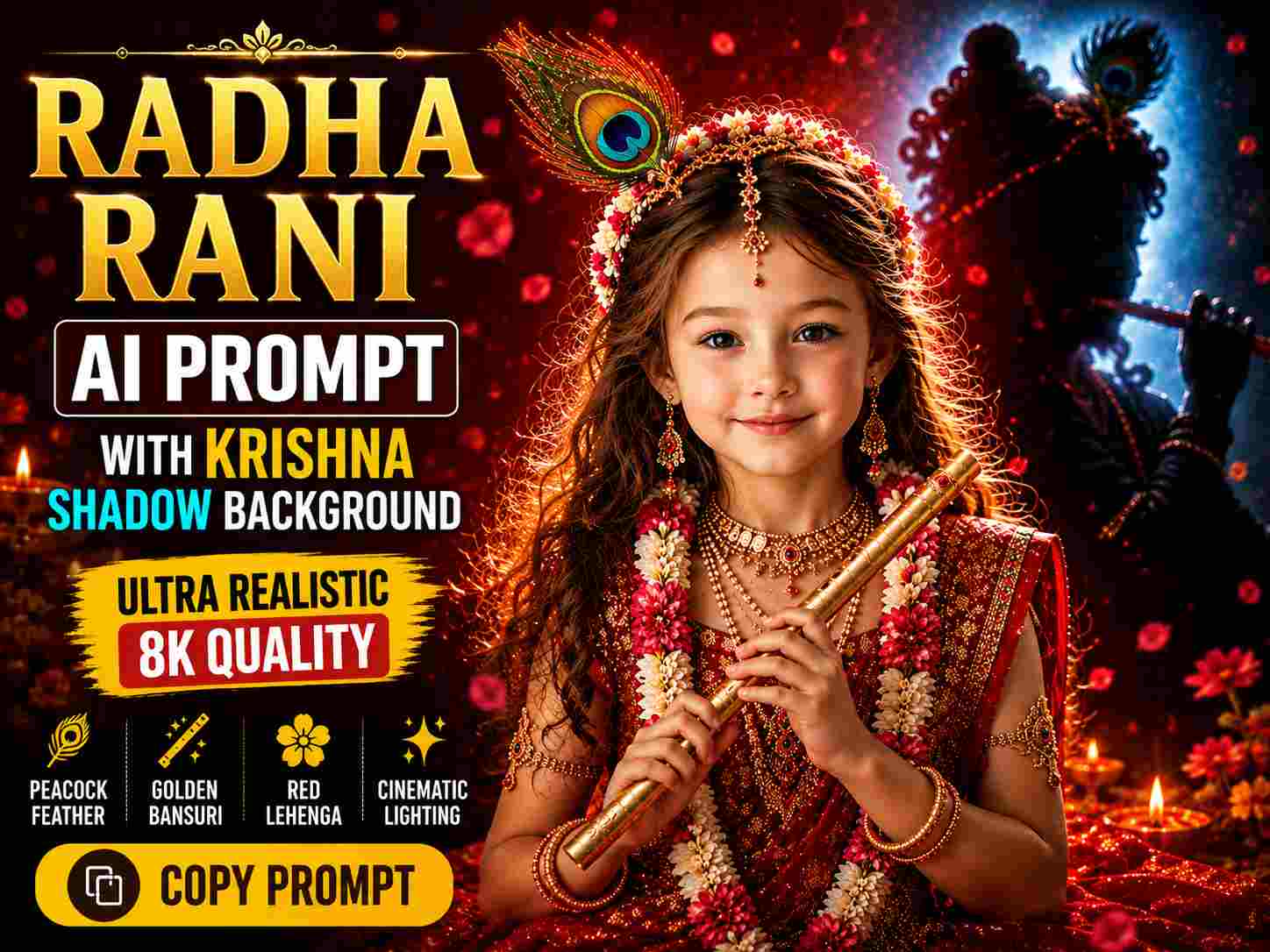 Radha Rani AI Prompt