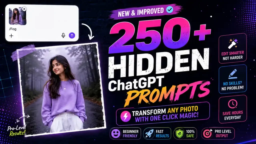 250+ ChatGPT photo editing prompts for transforming photos