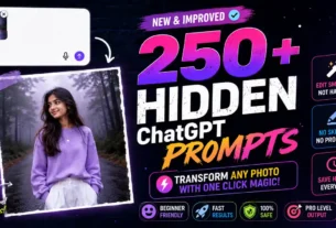 250+ ChatGPT photo editing prompts for transforming photos