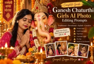 Ganesh Chaturthi Girls AI Photo Editing Prompts 2026